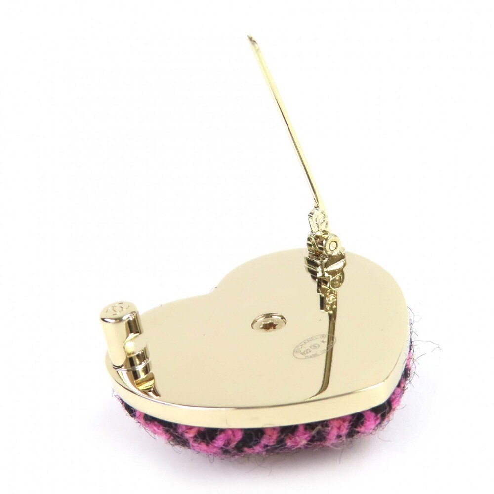 CHANEL Authentic Black Logo Brooch - Picture 5 of 6